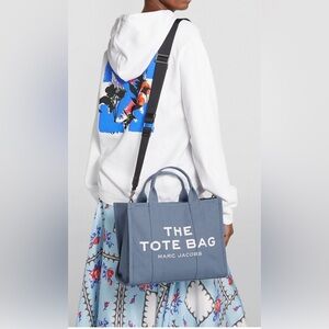 Marc Jacobs The Small Tote Bag in Blue Shadow